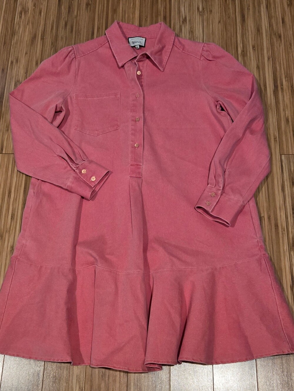 Tuckernuck Long-Sleeve Denim Dress
